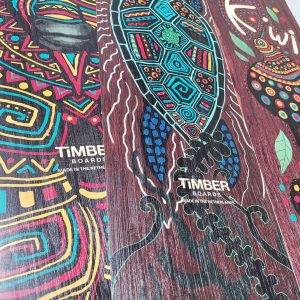 Geprint bamboehout skateboard prints
