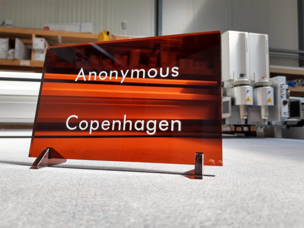 witte inkt bedrukking op plexiglas