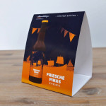 Tafelkaart/tentkaart bedrukken