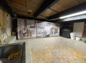Houten panelen bedrukt voor ontwerp bureau By Frank