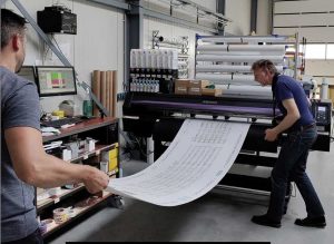 Grootste partituur ooit wordt geprint