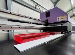 Plexiglas bedrukken op lage printsnelheid