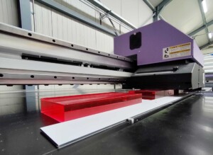 Plexiglas bedrukken op lage printsnelheid