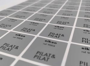 Matgrijs stickers op maat Matgrijs stickers op maat