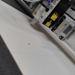 Passe-partout op maat gefreesd op de digitale freesmachine Zünd G3