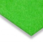 Groen PET vilt plaat snijden op maat Groen PET vilt plaat snijden op maat