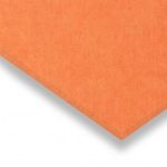 Oranje PET vilt plaat snijden op maat Oranje PET vilt plaat snijden op maat